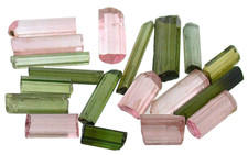 4.30 Grams 21.50 Carat Slender Clean Tourmaline Crystal Facet Gemstone Rough picture