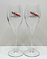 Set of 2 Lehmann G.H. Mumm Cordon Rouge Champagne Flutes picture