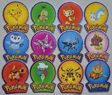 12 Numbered Rare VTG 2008 Pokemon Vending Machine Stickers Series 1 Sandylion picture