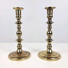 Vintage Baldwin Brass Candlesticks 9