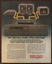 1988 Radio Shack AV-900 Stereo Receiver Vintage Print Ad picture