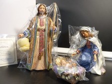 NEW Lenox Miracle in Bethlehem Nativity - Mary, Joseph & Jesus NIB w COA picture