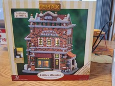 LEMAX Caddington Village Collection 2007 Lighted Mayville Gazette Building Works picture