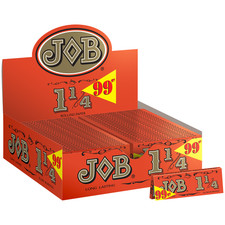 JOB Orange Papers 100 COUNT Box JOB 1 1/4 Pre-Price 78mm Rolling Cigarette Paper picture