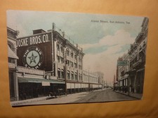 RARE-- ALAMO ST. SAN ANTONIO-TEXAS- POSTCARD-1908 picture