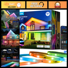Govee Outdoor LED Strip Lights, 32.8ft Smart Outdoor Lights Work with Alexa and picture