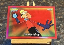 2025 Topps Chrome SpongeBob SquarePants Barnacleboy Red Refractor /5 SSP #7 picture