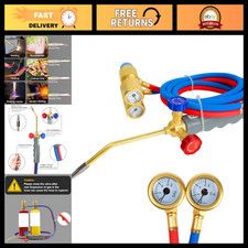 Brazing Torch for MAPP Gas & Propane, Brass & Stainless Steel Welding Torch with picture