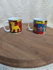 1160 Vtg 1990s 2 Disney Mugs mugs/ Lion King In excellent condition 12oz picture