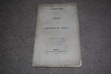1828 Vindication of the Rights of the Churches of Christ, Religion/Bible picture