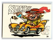 Vintage SLICKEY Hot Rod Cartoon Sticker Single #29 Kustom Kulture picture