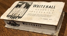Antique Whitehall Palace Chocolates Box Brach's Chicago Candy Drug Store Display picture
