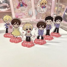 6Pc/Set Ouran Host Club - Haruhi/Tamaki Acrylic Stand Figure Collection 5cm picture