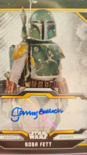 Topps Star Wars Bounty Hunters Boba Fett Jeremy Bulloch Autograph Card A-JB picture