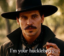Val Kilmer Tombstone Huckleberry Doc Holiday High Quality Magnet 3 by 4 in 953 picture