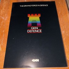 Vintage 1987 GKN Defence Defense Manufacturing Military Vehicle Brochure picture