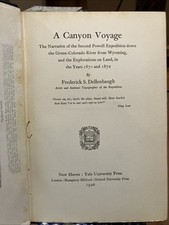 A Canyon Voyage Dellenbaugh Yale University Press 1926 Grand Canyon picture