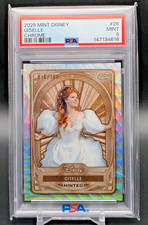 2025 Topps Mint Disney Giselle Bronze Chrome Wave /100 PSA 9 #26 picture