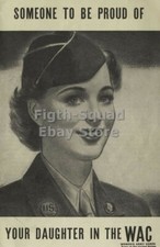 WW2 Picture Photo us army war poster WAC 6236 picture