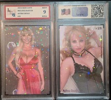 2024 Man Cave Melissa Rauch #28 Astro Holo Card Graded LCG 9 MINT picture