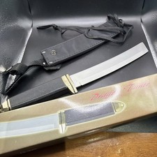 Tanto Knife Japanease Style Dragon Design Modern Tactical Sheath 13” Overall NOS picture