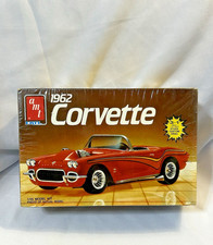 AMT CHEVY 1962 CORVETTE 3 in 1 Build model kit NEW in FACTORY SEALED BOX picture