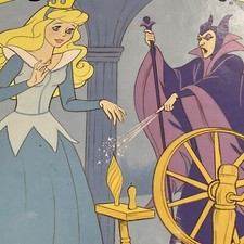 1986 Disney - Sleeping Beauty - Sticker Fun Golden Book Vintage picture