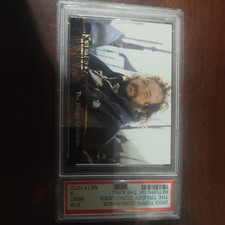 2003 Topps The Lord of Rings Behind Scenes Peter Jackson #78 PSA 9 picture