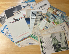 1940s WWII Era Aviation Ad Lot (38 pieces) – Lockheed, Boeing, Swift, etc.  RARE picture
