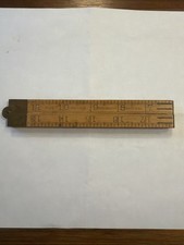Antique C-S Co No. 62 Boxwood & Brass 24
