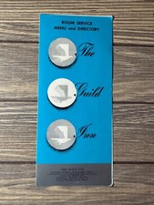 Vintage The Guild Inn Room Service Menu & Directory picture