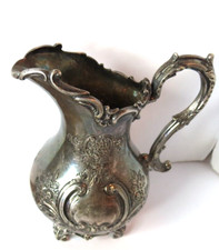 ANTIQUE SILVER PLATED SILVERSMITH COMP. 112 REGENT ST. LONDON CREAMER 5