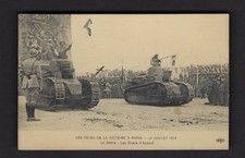 les fetes de la victoire a paris 14 juillet 1919 le defile Les Chars d'Assaut picture