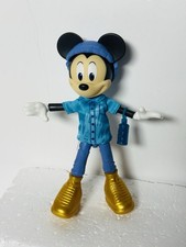 Disney World Articulated Mickey Mouse Figure 9” Plastic Hat Water Bottle Only picture