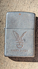  Zippo Lighter Steel Harry Darby 2032595 Canned 1951-1952 picture