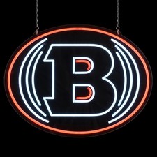 Cincinnati Bengals LED Neon Sign With Dimmer USB Powered Adjustable Light picture