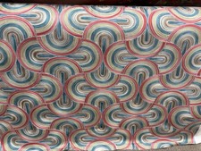 Hand Made Silk/Cotton Embroidery From France  10 Yards - MSRP: $721/Yard picture