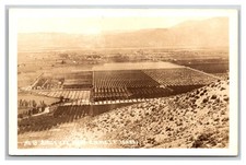 Birds Eye View Of Emmett Idaho ID Gem County RPPC picture