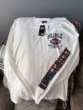 Harley-Davidson XL Long Sleeve Hillbilly Gatlinburg TN Smokey Mountain Outpost picture