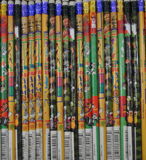 Vintage Michael Jordan Space Jam 90s Movies Wooden Pencils 5 Per Order picture