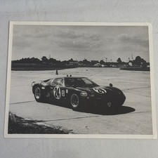 Vintage Racing Photo Photograph Ford GT40 Sebring 1969 Dieter Oest Francis Grant picture