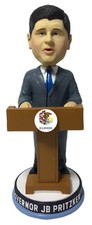 JB Pritzker Illinois Governor Bobblehead picture