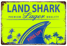 Land Shark Premium Lager Beer Vintage Novelty Metal Sign 8