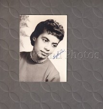 Pretty Black Woman Found Vintage Original Photograph H484 picture