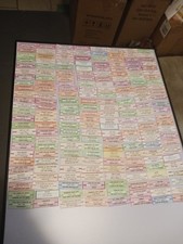 200 JUKEBOX Title Strip Lot WHITNEY HOUSTON MR BIG RADIOHEAD YOUNG MC HALL OATES picture