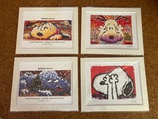 Set Of 4 Snoopy Art Pieces picture