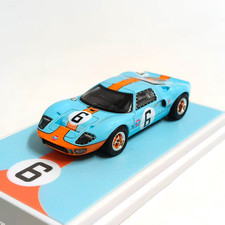 Le Mans No.6 GT40 Mk1 1:64 Diecast Race Car Rare Miniature Diorama picture