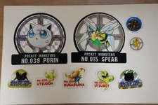 Pokemon Seal Das Stickers Holographic Used picture