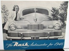1946 Nash Ambassador Original Sales Folder picture