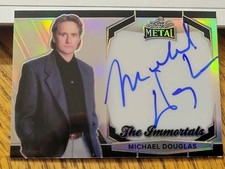 2025 Leaf Pop Century The Immortals Michael Douglas Auto On card /100 picture
